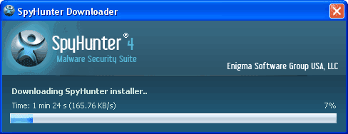 SpyHunter download progress